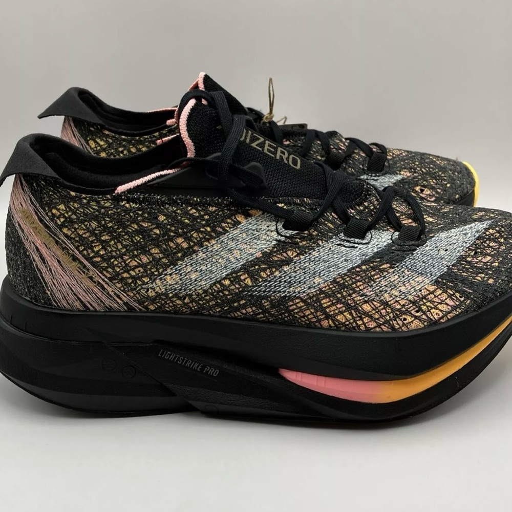 Adidas Prime X 2 Strung Men’s Running Shoes - Black and Pink